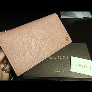 Sold Gucci chain wallet WOC